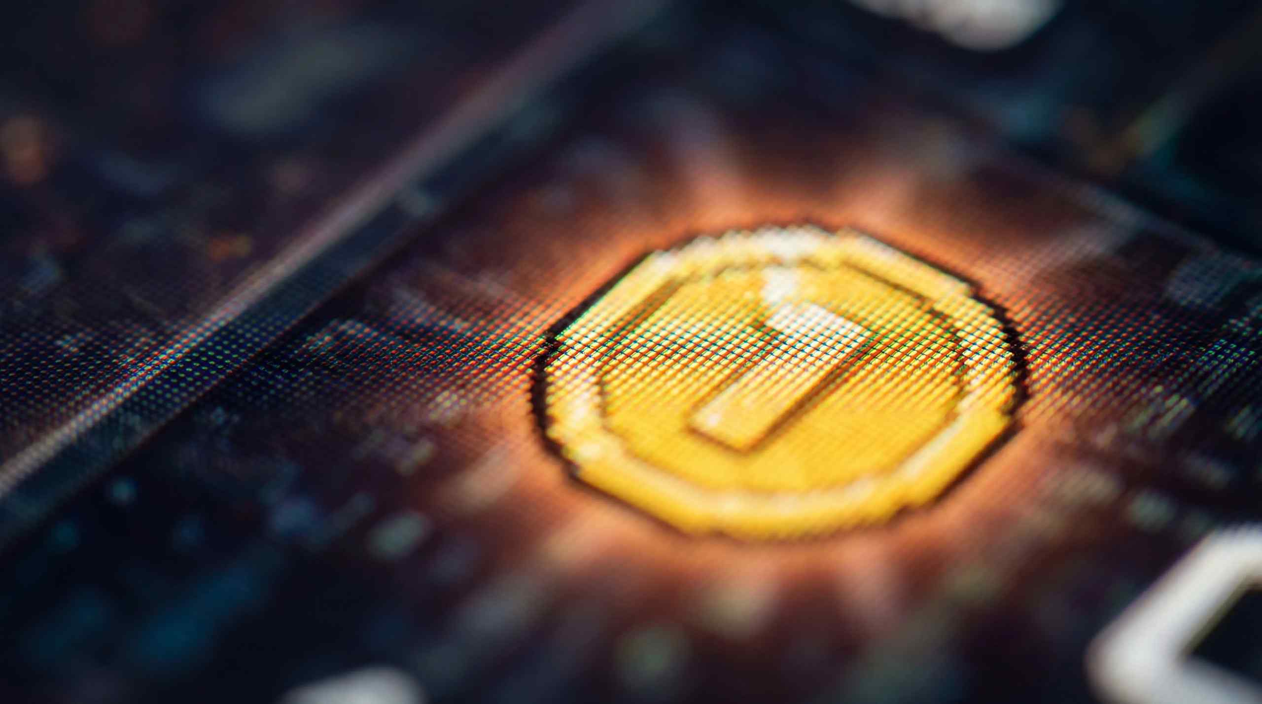 An image of a pixelized coin in a video game