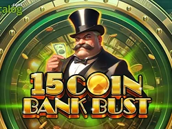 15 Coin Bank Bust