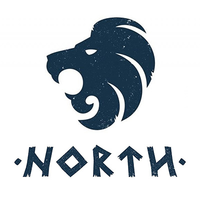 north