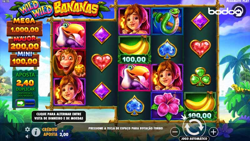 wild bananas jogo