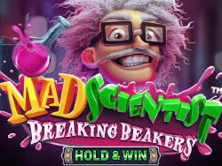 MAD SCIENTIST BREAKING BEAKERS