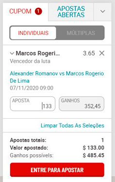 Conoce el boleto de apuestas